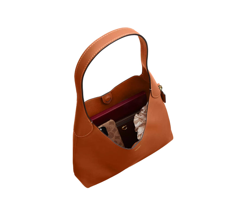 Coach Women's Brooklyn Shoulder Bag 34 Brass/Toffee