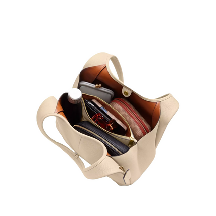 Coach Women's Lana Shoulder Bag Brass/Ivory