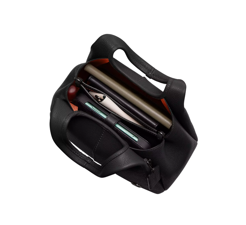 Coach Women's Lana Shoulder Bag 23 Pewter/Black