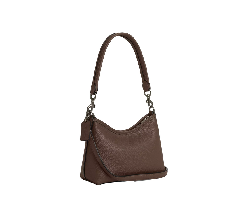 Coach Women's Laurel Small Shoulder Bag Qb/Dark Stone