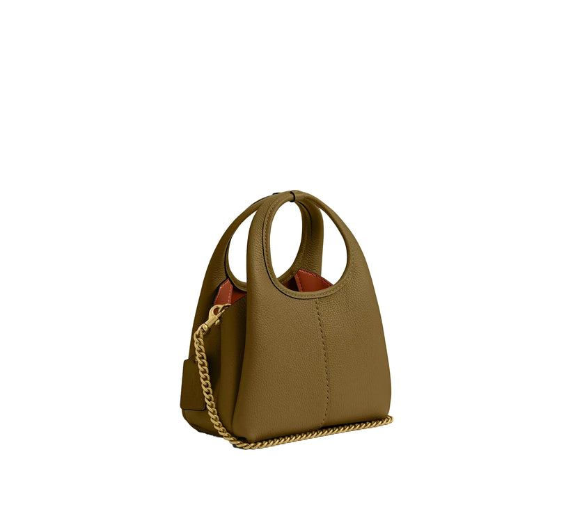 Coach Women's Lana Shoulder Bag 19 Brass/Muted Olive