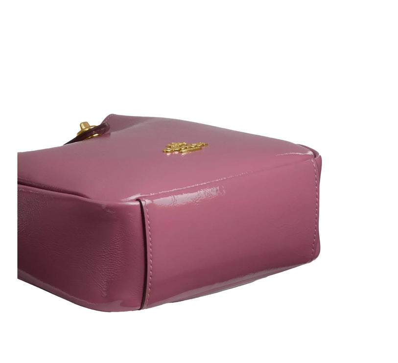 Coach Women's Hadley Mini Crossbody Bag Pink/Gold