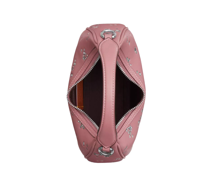 Coach Women's Carmen Mini Crossbody Bag With Star Print Novelty Leather/Silver