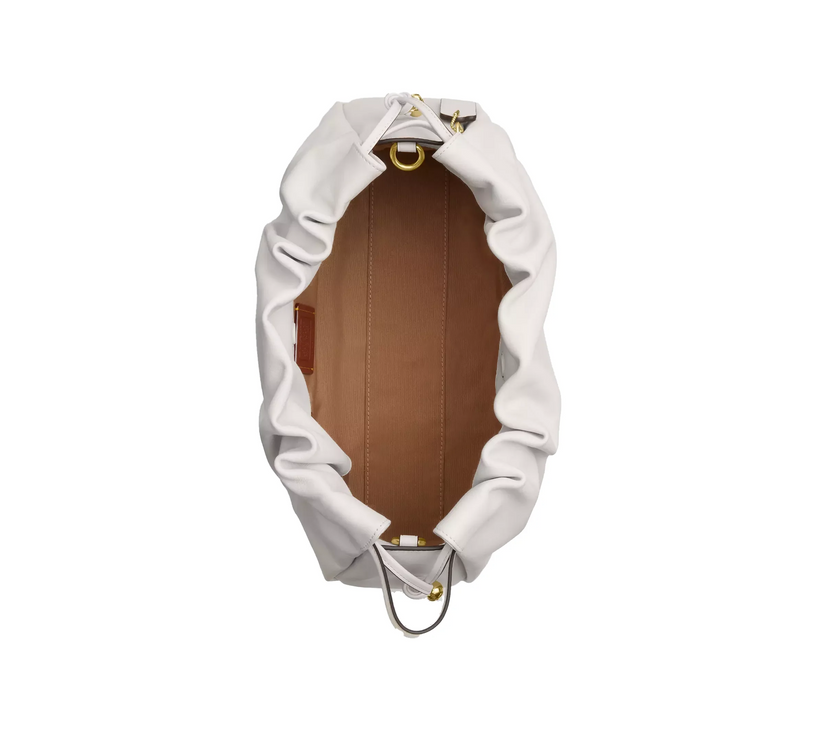 Coach Women's Faye Large Shoulder Bag Gold/Chalk