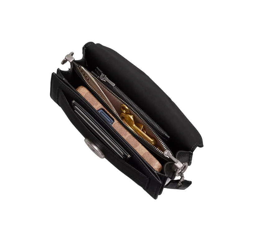 Coach Women's Tabby Shoulder Bag 20 Silver/Black