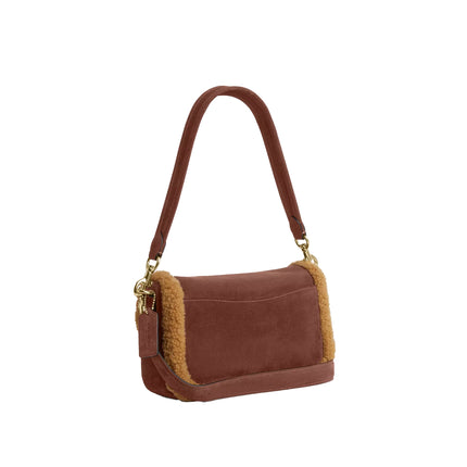 Coach Women's Hadley Shoulder Bag Gold/Vintage Brown Multi