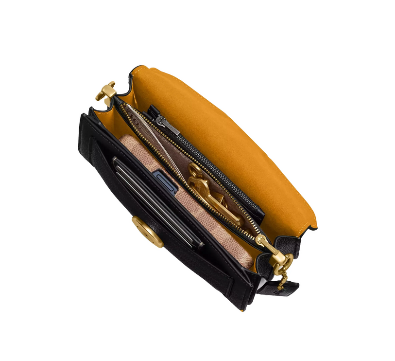 Coach Women's Tabby Shoulder Bag 20 Brass/Black