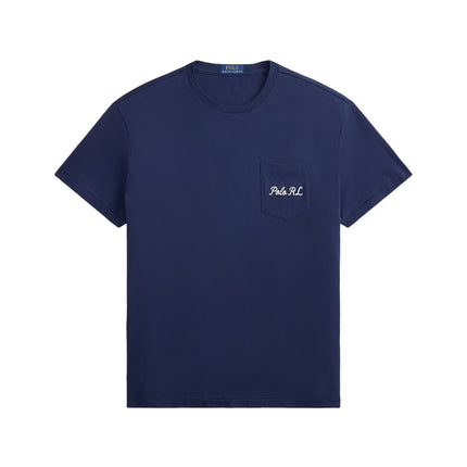 Polo Ralph Lauren Men's Classic Fit Polo Bear Jersey T-Shirt Newport Navy Society Bear