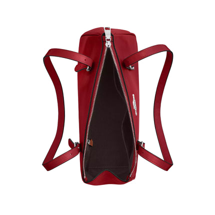 Coach Women's Asher Shoulder Bag Silver/Red