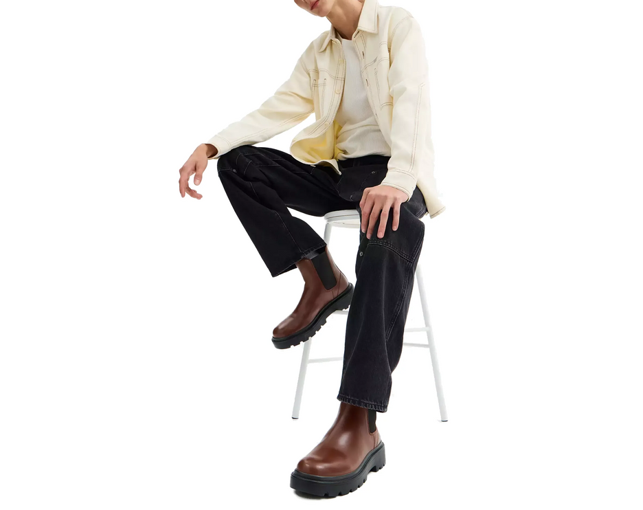 Coach Men's Chelsea Boot Vintage Brown/Black