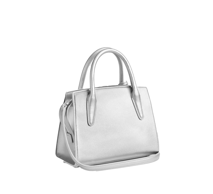 Coach Women's Andrea Carryall Bag Silver/Light Silver