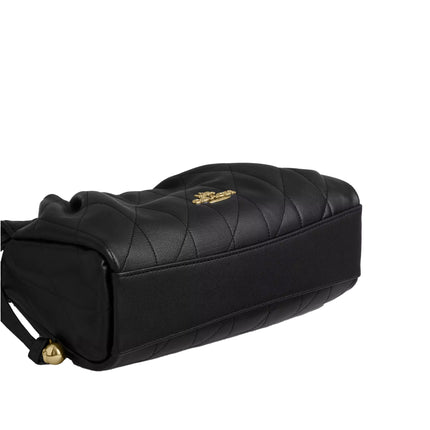 Coach Women's Faye Shoulder Bag With Quilting Gold/Black