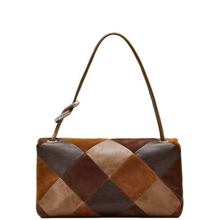 Marc Jacobs Women's The Suede Patchwork Large Dual Bag