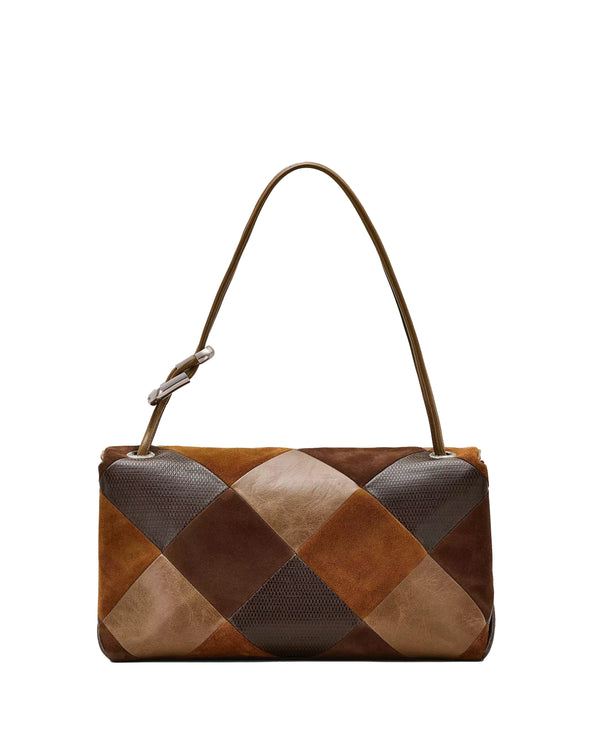Marc Jacobs Women's The Suede Patchwork Large Dual Bag