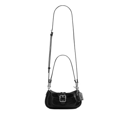 Coach Women's Ashton Mini Shoulder Bag Black/Silver