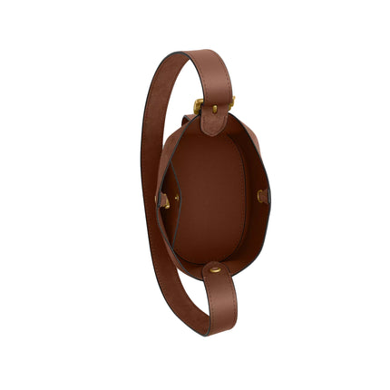 Coach Women's Bleecker Bucket Bag 21 Suede/Brass