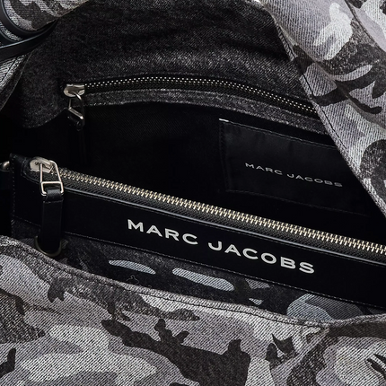 Marc Jacobs Women's The Marc Camo Denim XL Sack Bag Denim