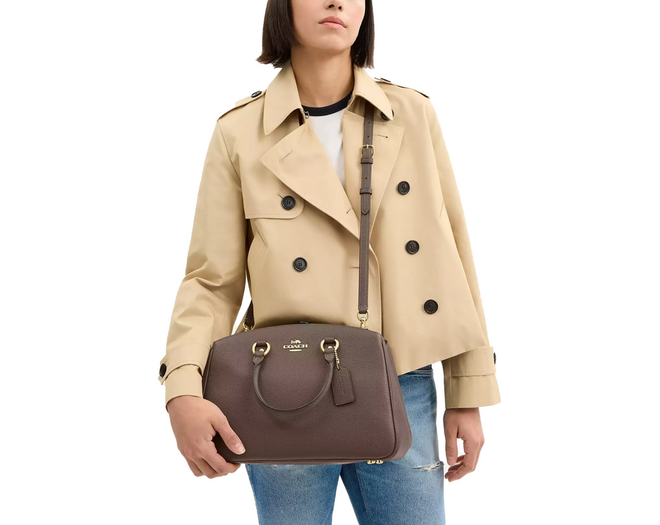 Coach Women's Savannah Carryall Bag Gold/Dark Stone