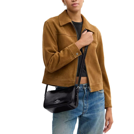 Coach Women's Kailey Shoulder Bag Black/Silver