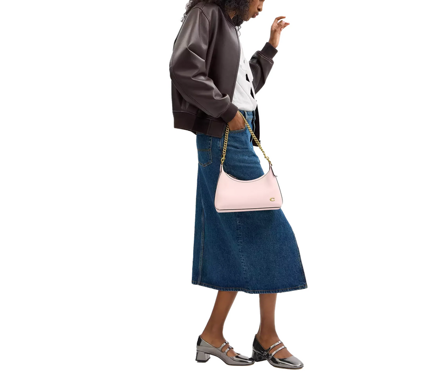 Coach Women's Juliet Shoulder Bag 25 Brass/Blush