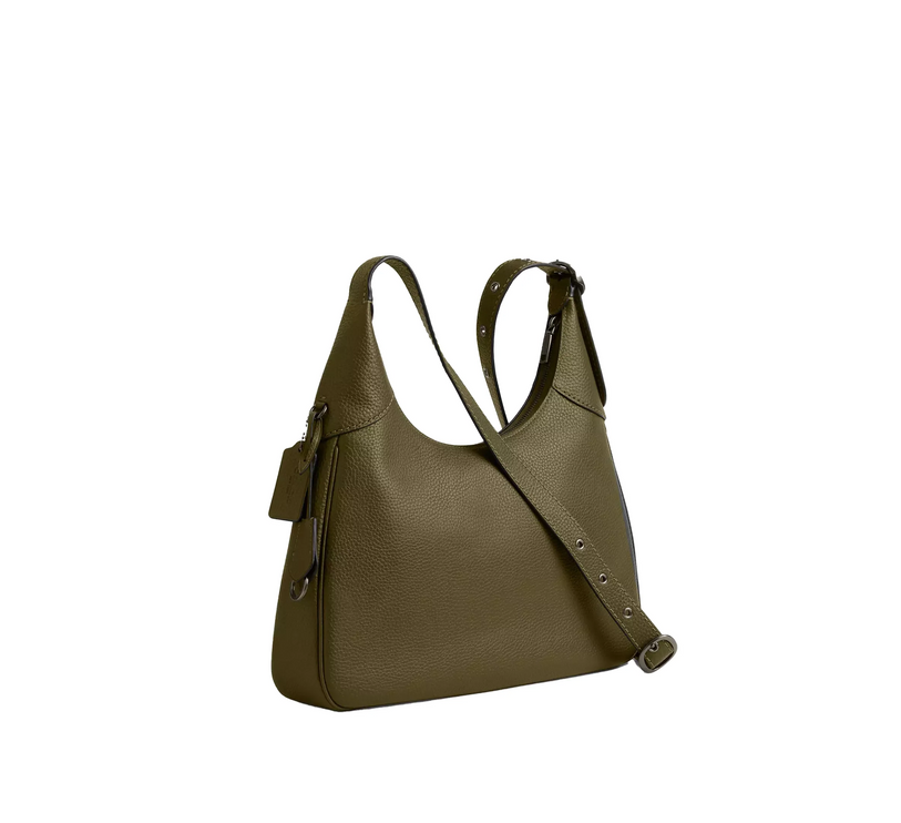 Coach Women's Ella Shoulder Bag Gunmetal/Olive
