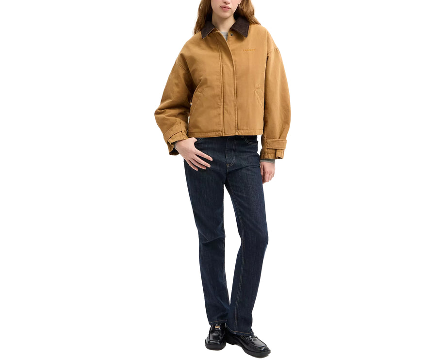 Coach Women's Barn Jacket Chestnut