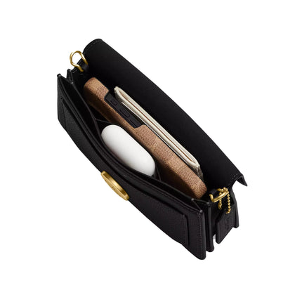 Coach Women's Tabby Chain Crossbody Bag 19 Brass/Black