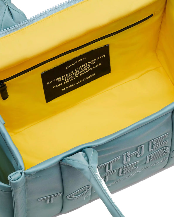 Marc Jacobs Women's The Puffy Nylon Medium Tote Bag Sky Blue