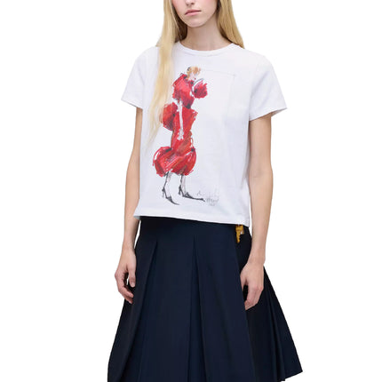 Marc Jacobs Women's Look 33 Baby Tee White