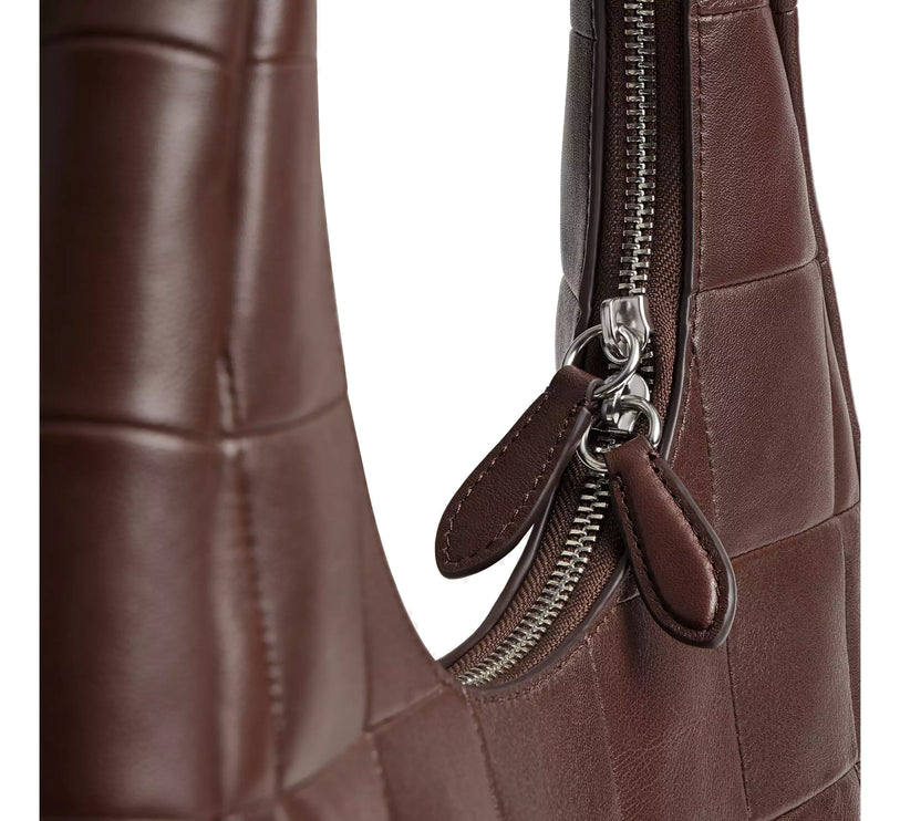 Coach Women's Alter/Ego Crescent Shoulder Bag In Upcrafted Leather Maple