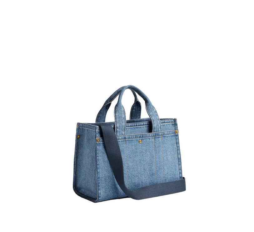 Coach Women's Cargo Tote Bag 26 Brass/Indigo