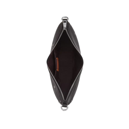 Coach Women's Aria Shoulder Bag With Star Print Silver/Black Multi