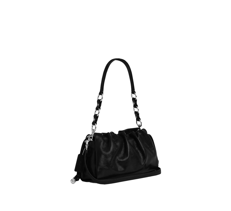Coach Women's Faye Shoulder Bag Silver/Black