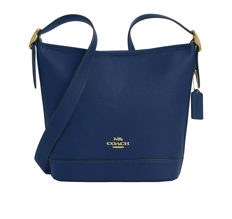 Coach Women's Jude Duffle Bag Gold/Deep Blue