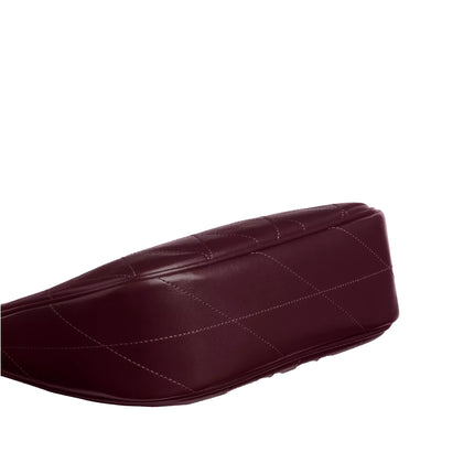 Coach Women's Teri Mini Crossbody Bag With Quilting Gold/Merlot