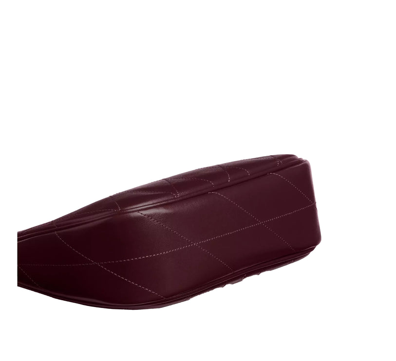 Coach Women's Teri Mini Crossbody Bag With Quilting Gold/Merlot