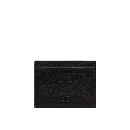 Coach Women's Card Case Black
