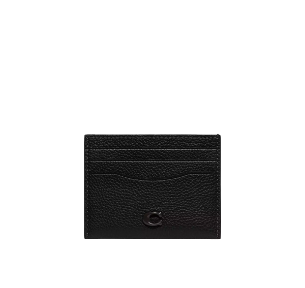 Coach Women's Card Case Black