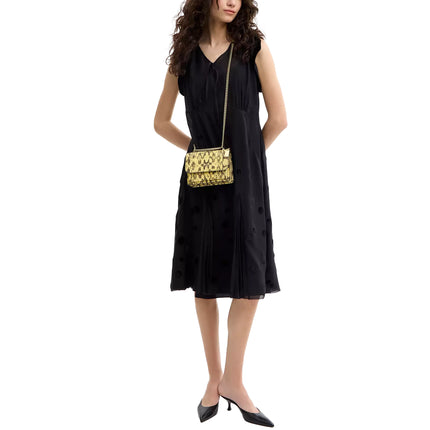 Coach Women's Mini Klare Crossbody Bag Gold/Yellow