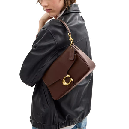 Coach Women's Soft Tabby Shoulder Bag Brass/Maple