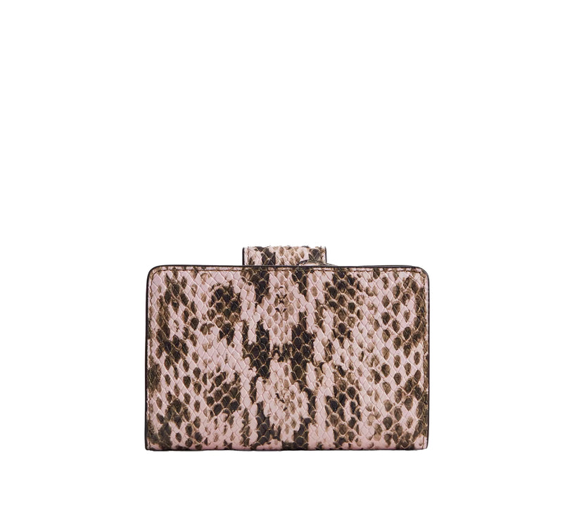 Coach Women's Medium Corner Zip Wallet Gold/Pink