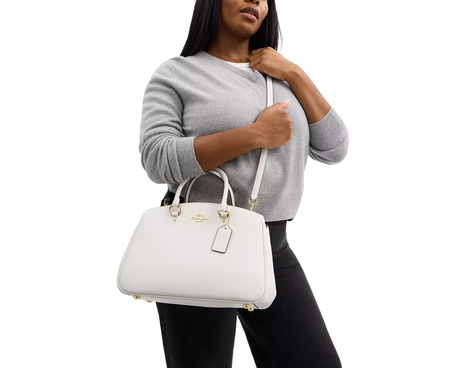 Coach Women's Savannah Carryall Bag Gold/Chalk