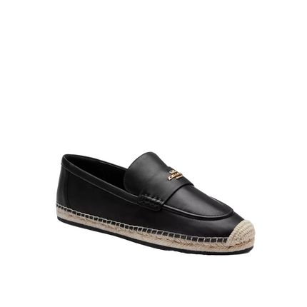 Coach Women's Loafer Espadrille Black - Hemen Kargoda