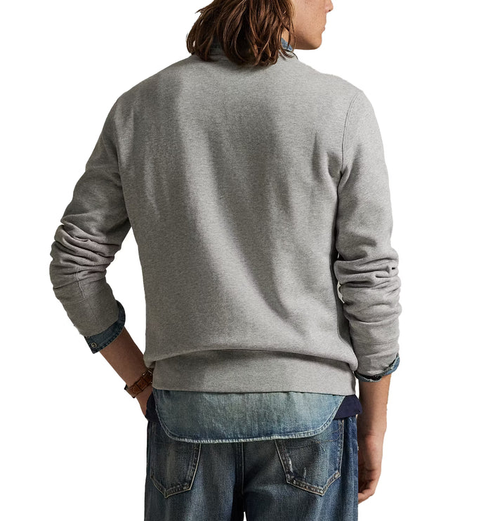 Polo Ralph Lauren Men's Polo Bear Fleece Sweatshirt Andover Heather Denim Bear