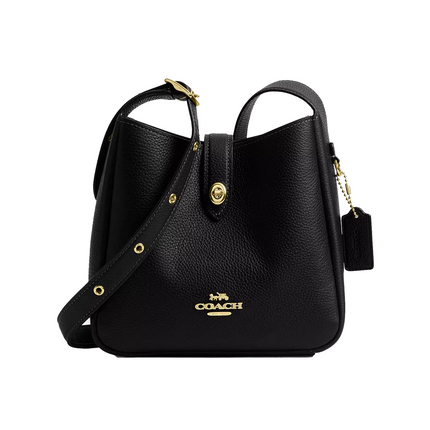 Coach Women's Hadley Mini Crossbody Bag Gold/Black