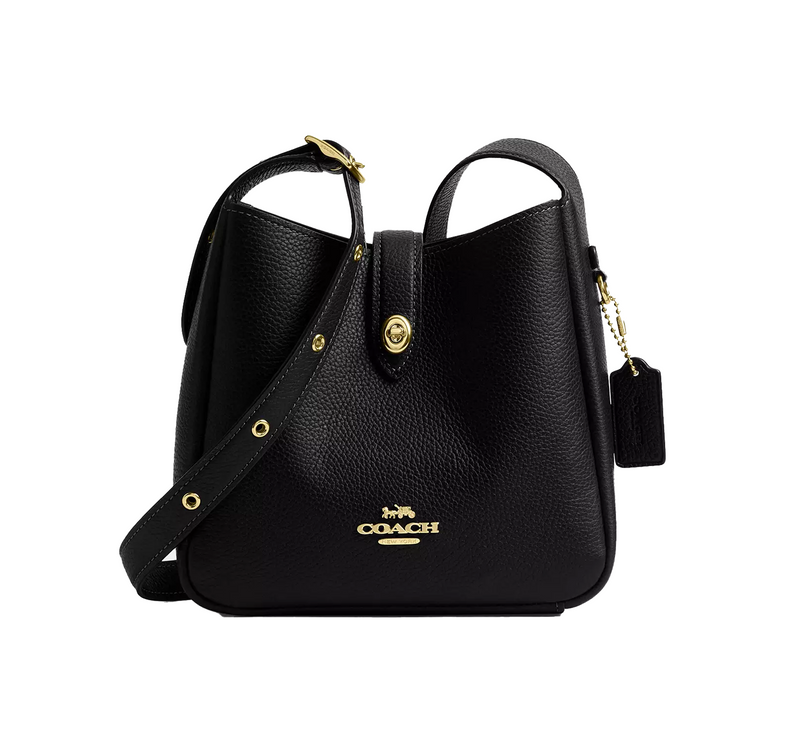 Coach Women's Hadley Mini Crossbody Bag Gold/Black