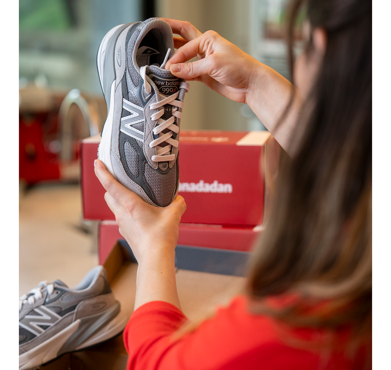 New Balance 990v6 Grey Junior GC990GL6