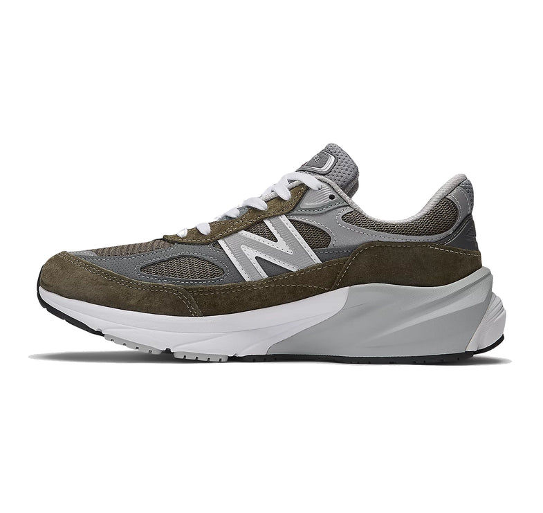 New Balance Unisex Made in USA 990v6 Olive with Grey U990OG6