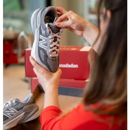 New Balance 990v6 Grey Junior GC990GL6 - Hemen Kargoda