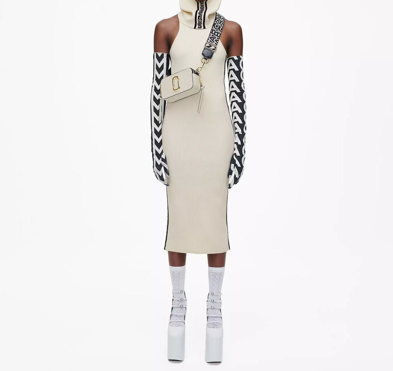 Marc Jacobs Women's The Snapshot Crossbody Bag Cloud White/Multi